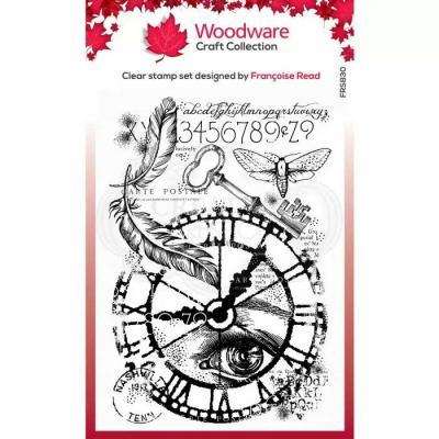 Creative Expressions Woodware Clear Stamp - Through Time